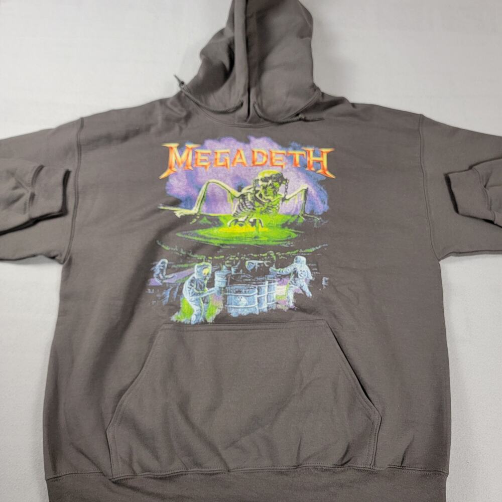 Megadeth Black Hoodie Mens Size XL (678-679)